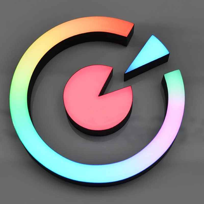 可編程發光LOGO/字